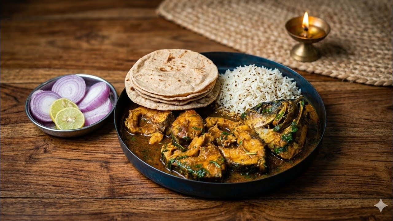 Rohu fish curry by @PoonamkiDesiRasoi95 
