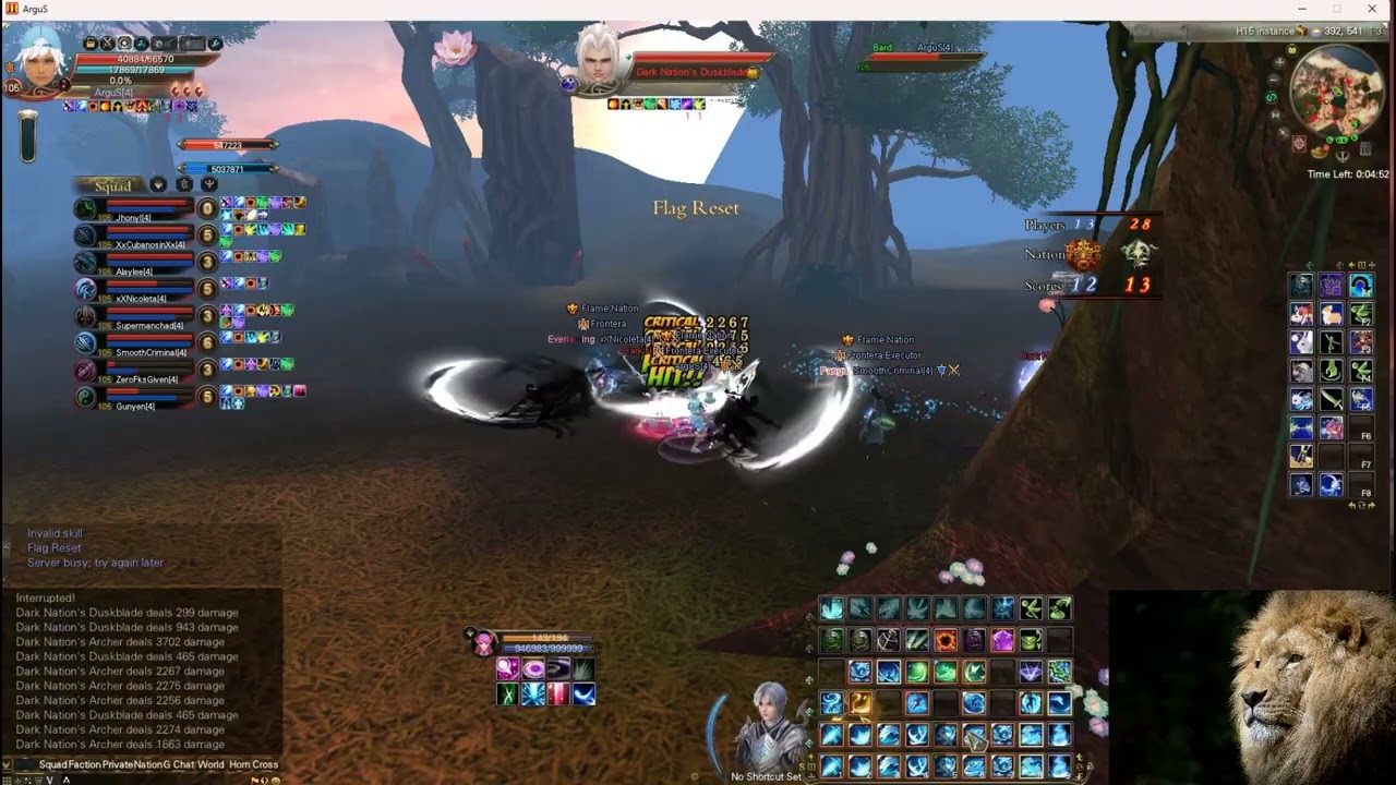 xnw bard vs DA server good pk