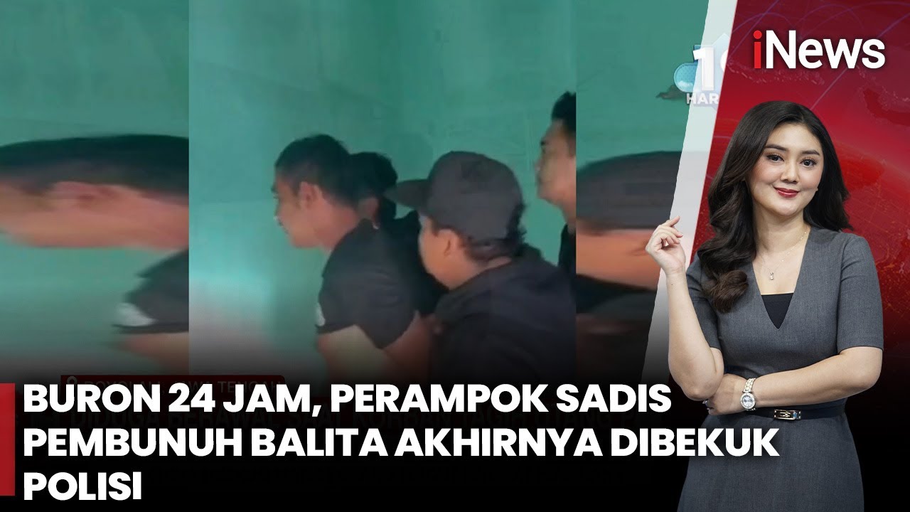 Perampok Sadis Pembunuh Balita Ditangkap Sehari Setelah Kejadian, Tanpa Perlawanan | iNews Prime
