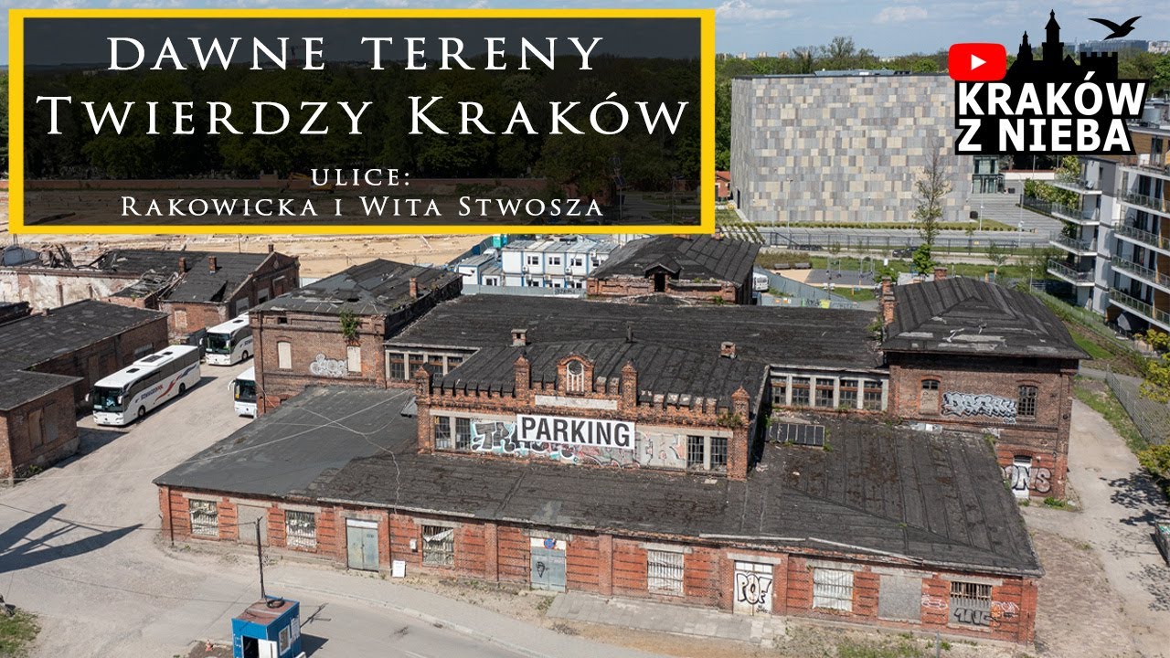 Ulica Wita Stwosza i dawne tereny Twierdzy Kraków