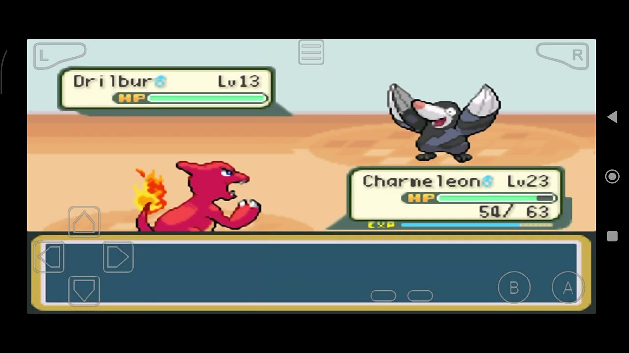 Pokémon MegaRed Version #3 Primeira insígnias ginásio tipo pedra