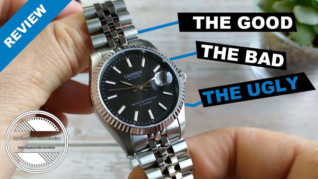 Cadisen C-8053G Automatic Sports/Dress Watch Review | The Good, The Bad and The Ugly