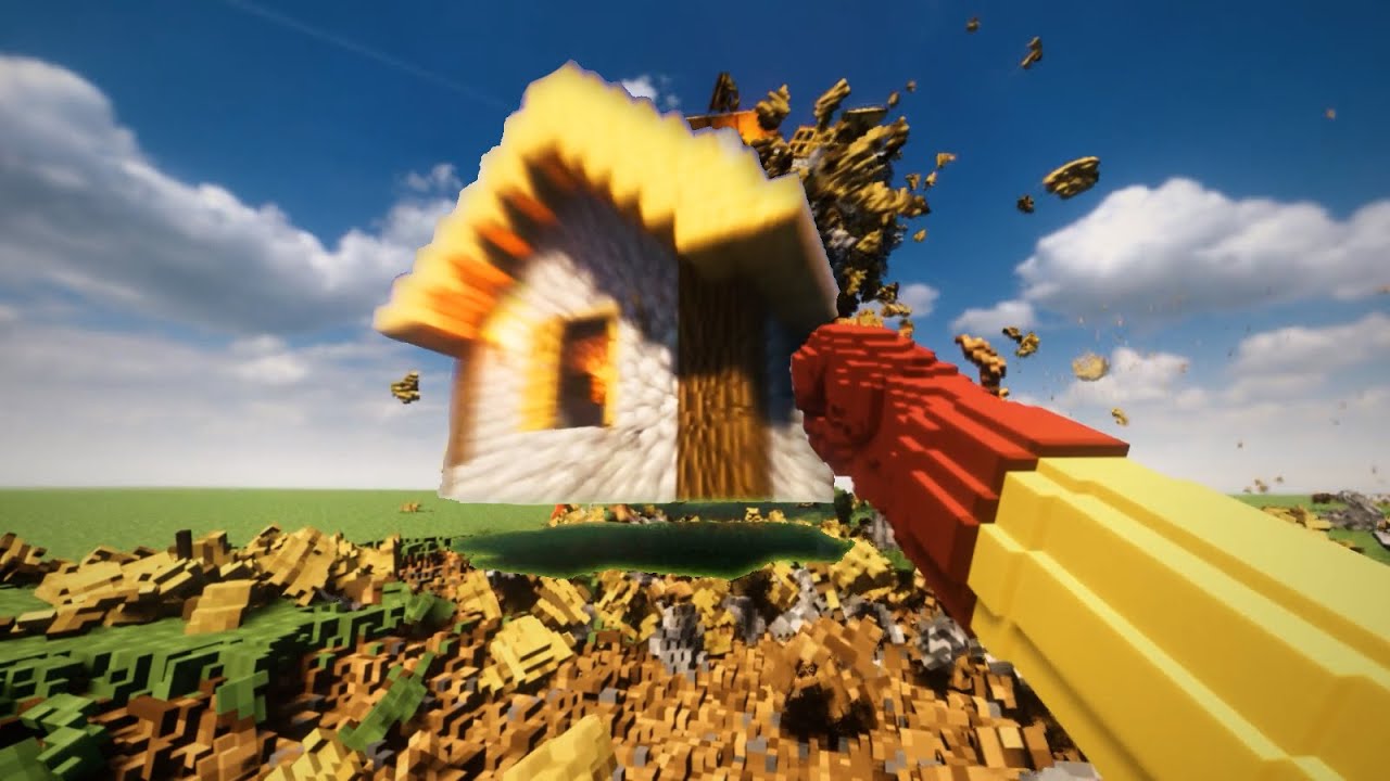 One Punch Man Mod vs. Minecraft Village 🥊| Teardown