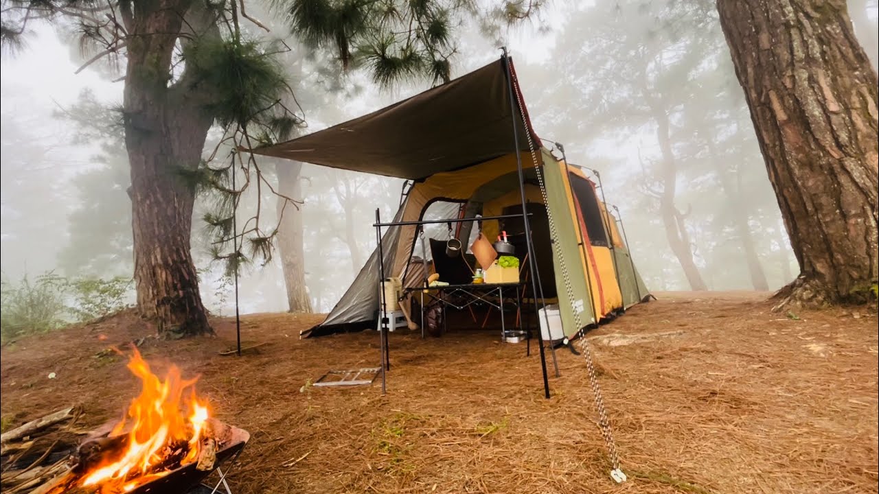Camping in Mt. Kalugong  Philippines  HD 1080p