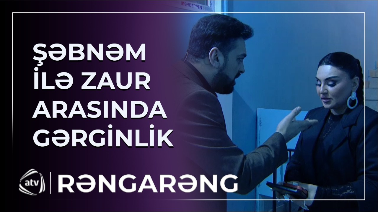 Şəbnəm studiyanı tərk etdi: Mənə qadağa qoysanız belə... / Rəngarəng