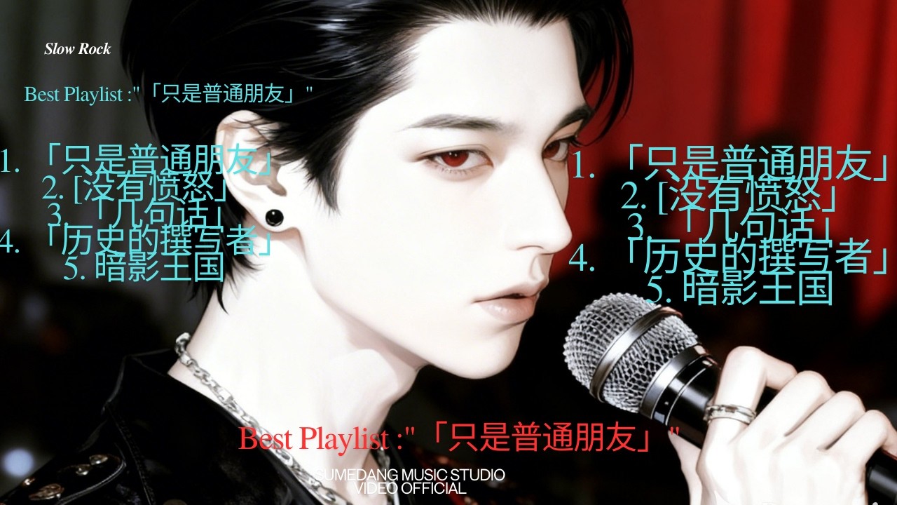 Best Playlist 「只是普通朋友」 [ Slow Rock ,].  Sumedang Music Studio