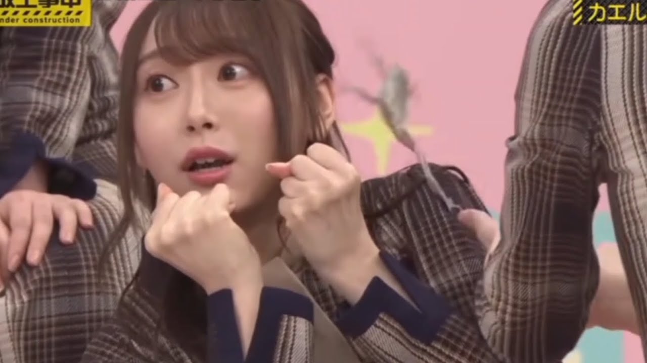 【乃木坂工事中】カエル(向井)に弄ばれる