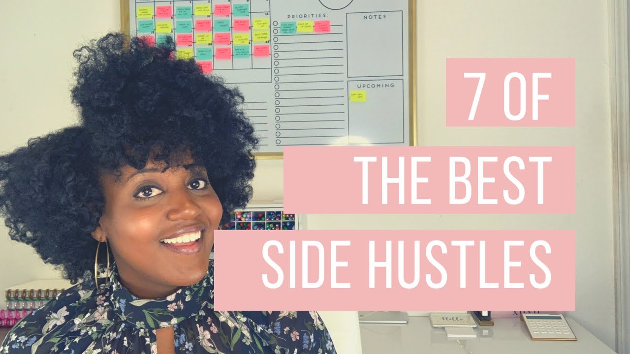 7 Best Side Hustles in 2019 #sidehustles #makemoney #2019