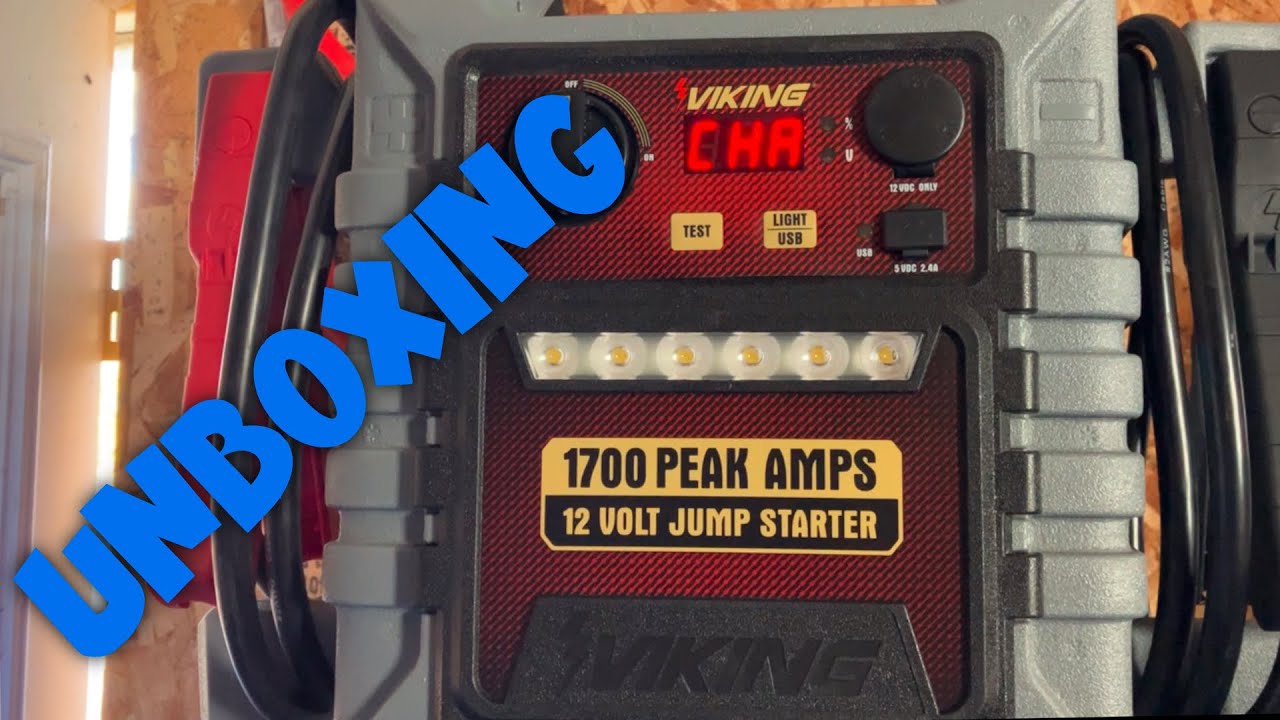 VIKING 1700 Peak Amp Jump Starter