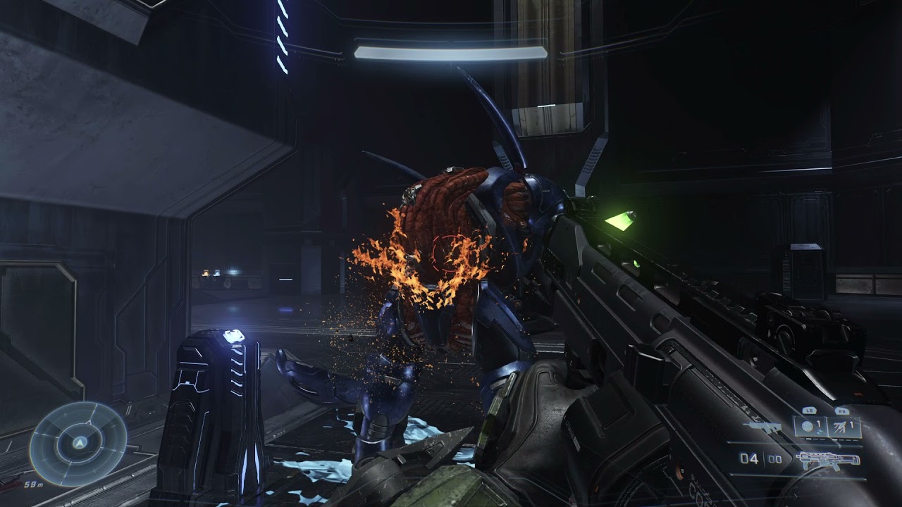 Halo Infinite - Nexus: Head To The Nexus: Defeat Two Hunters via Commando and Bulldog Shotgun Combat