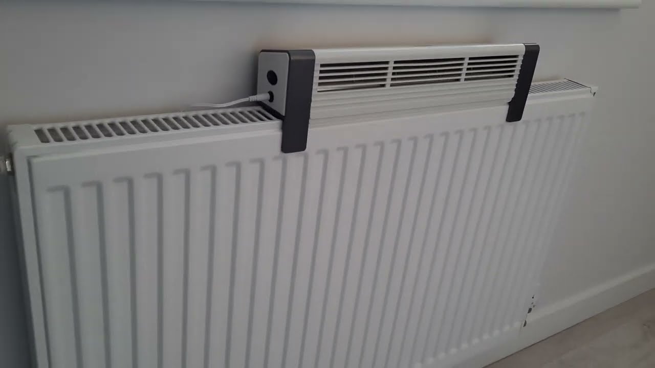 Radiator fan heat Booster from 4 Your Home review, Save Money Beat Energy Crisis