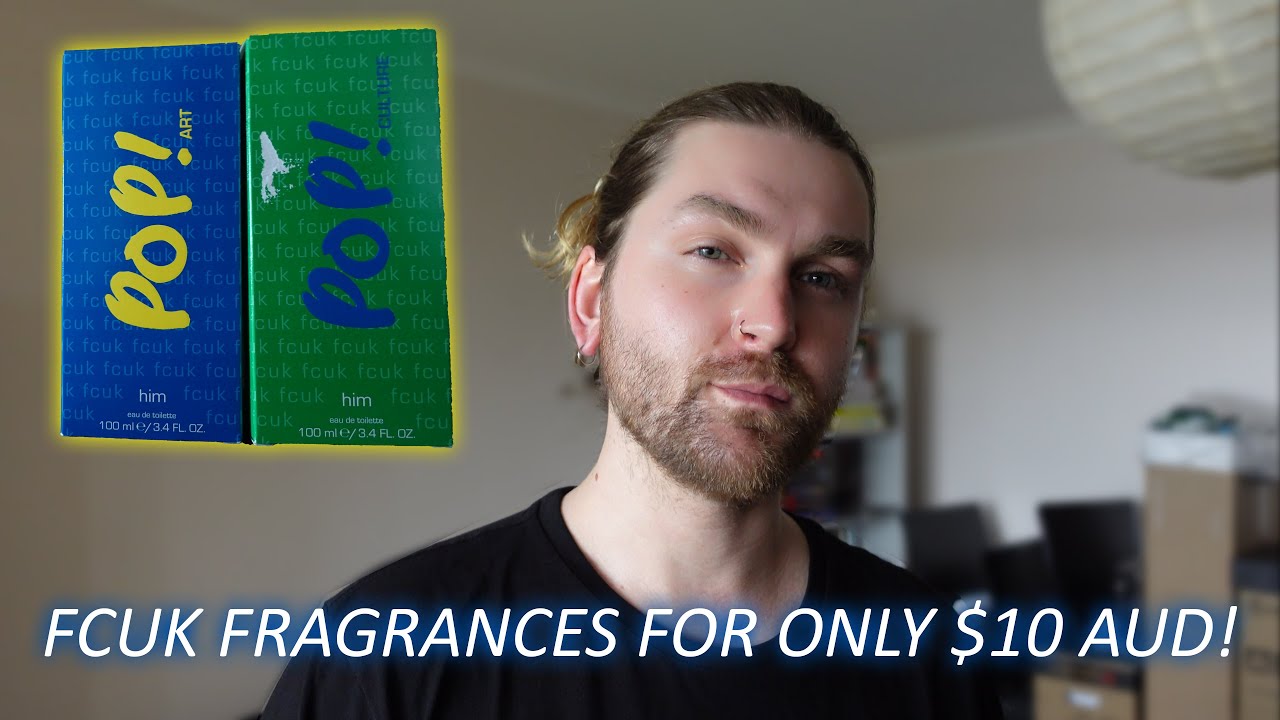 Just How Good Are These Two Entry Level Men's Fragrances? FCUK Pop Culture & Pop Art Review