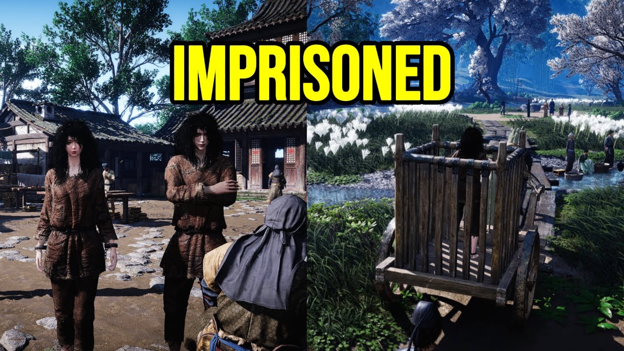 WHERE WINDS MEET: I Was IMPRISONED for Killing an NPC (Punishment System)