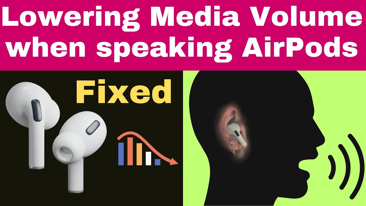 Fix AirPods Lowering Volume When i Talk (101%) - AirPods Pro, AirPods 4