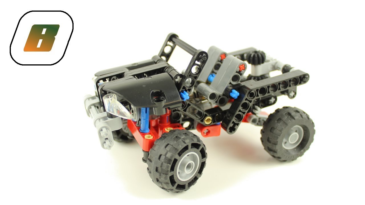 LEGO - Speed Build – 8066 – Off-Roader - Technic – review - speedbuild