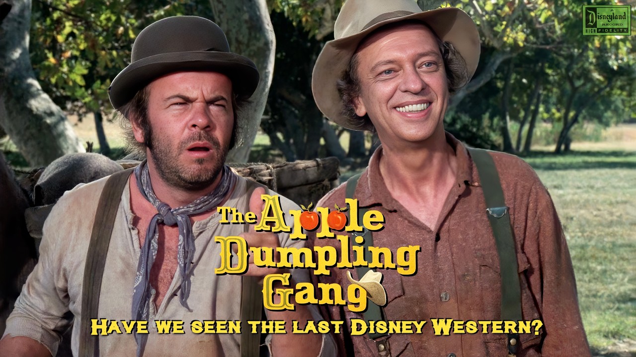 The rise and fall of the Disney Western (featuring The Apple Dumpling Gang)