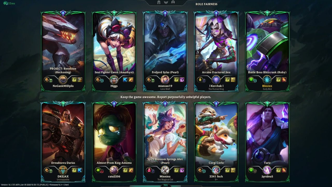 Climbing to challeger solo Blitzcrank #56