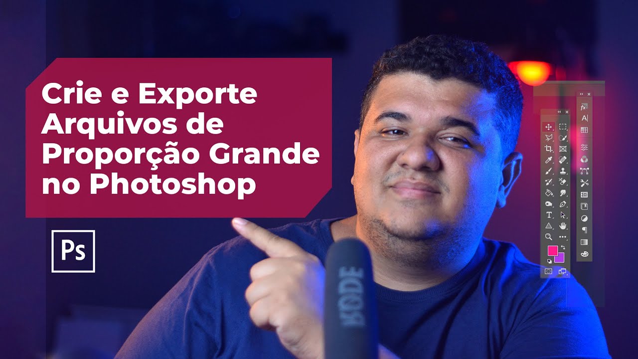 Guia Definitivo: Crie e Exporte Arquivos de Proporção Grande no Photoshop!