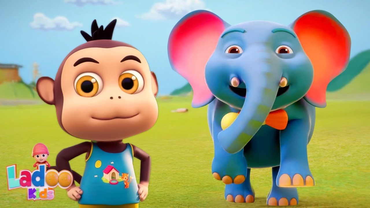 Ek Mota Hathi Khailnay Gaya, एक मोटा हाथी, Rhymes in Hindi and Cartoon Videos