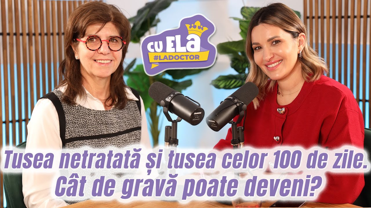 Cu Ela la doctor - Episodul #36 | TUSEA NETRATATĂ - Cât de gravă poate deveni? | dr. Irina Strâmbu