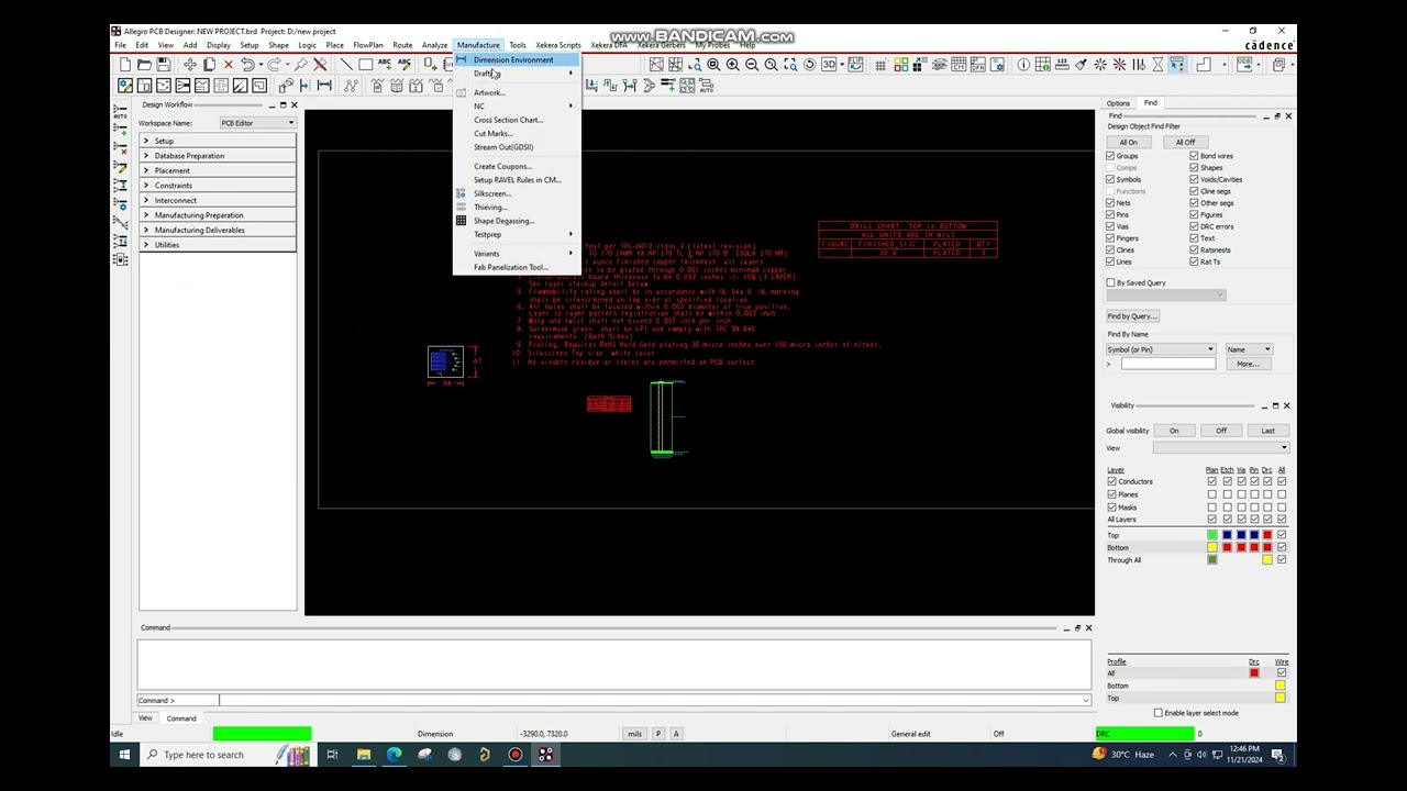 GENERATING GERBER FILES IN ALLEGRO