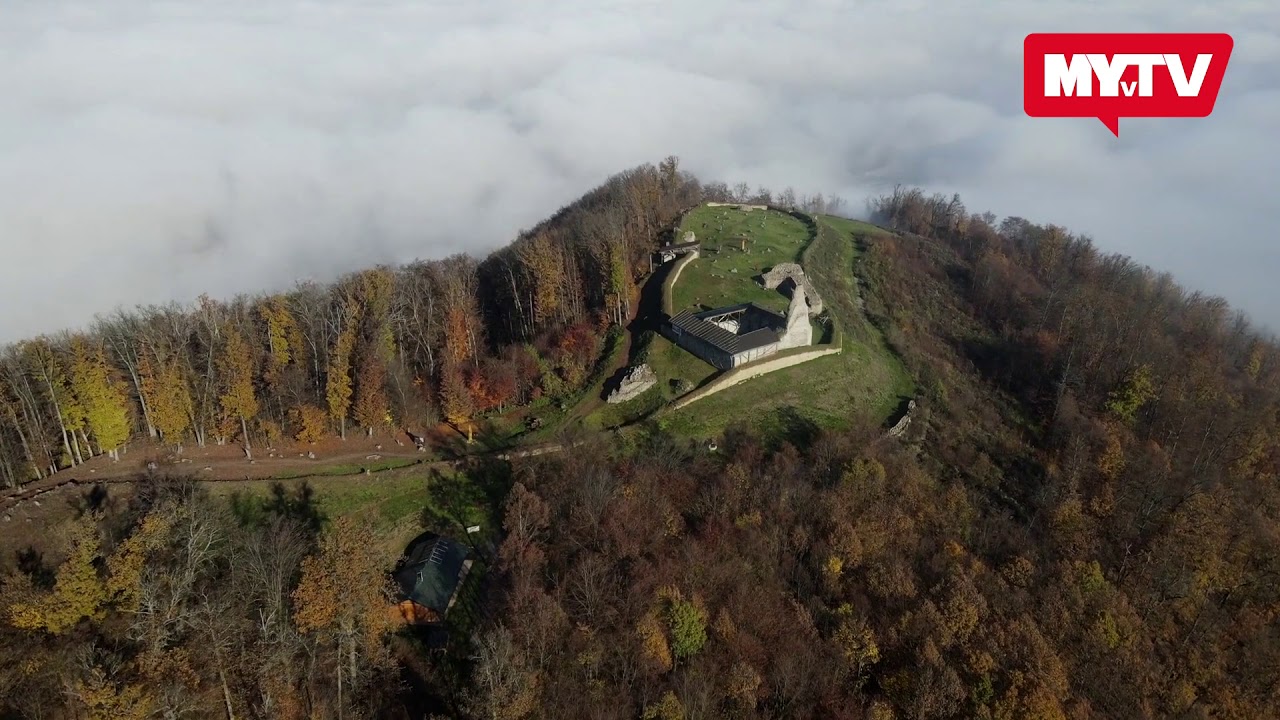 Nádherné zábery z výšky - Pustý hrad
