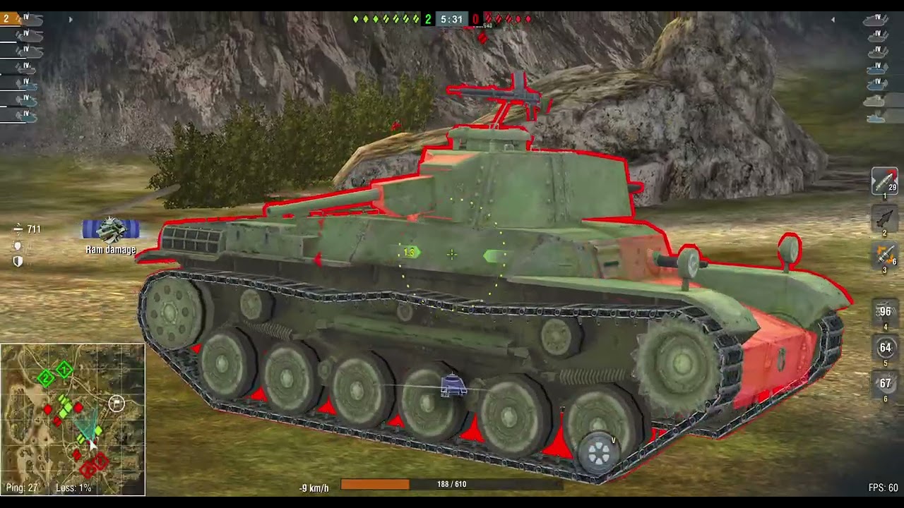 World of Tanks Blitz 7 vs 7