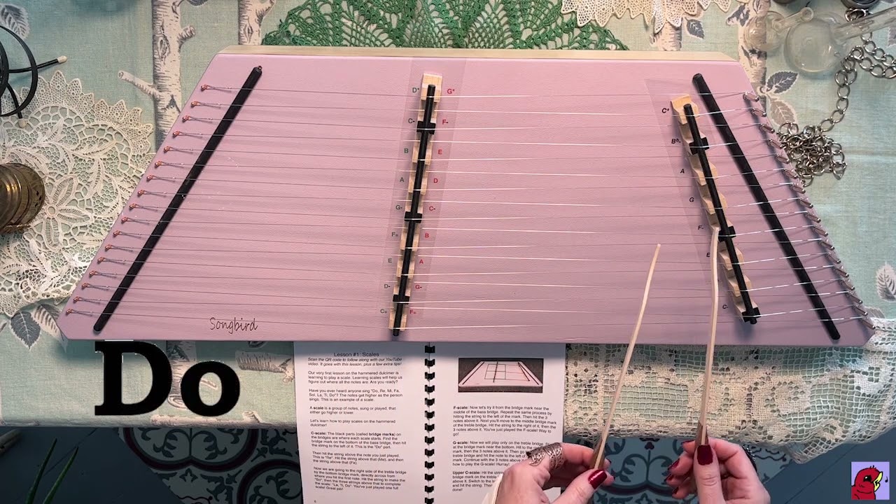 My First Hammered Dulcimer Lesson #1: Scales│Songbird Dulcimers