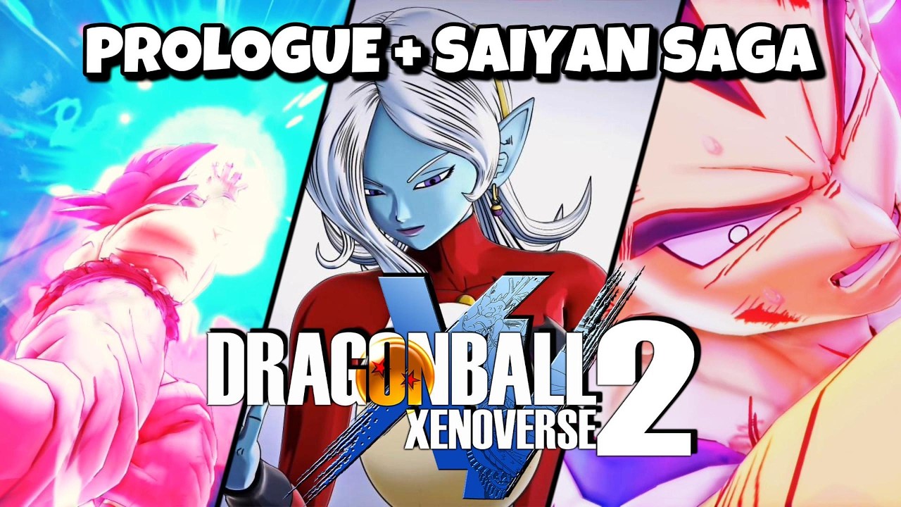 DRAGON BALL XENOVERSE 2 - STORY - PROLOGUE + SAIYAN SAGA