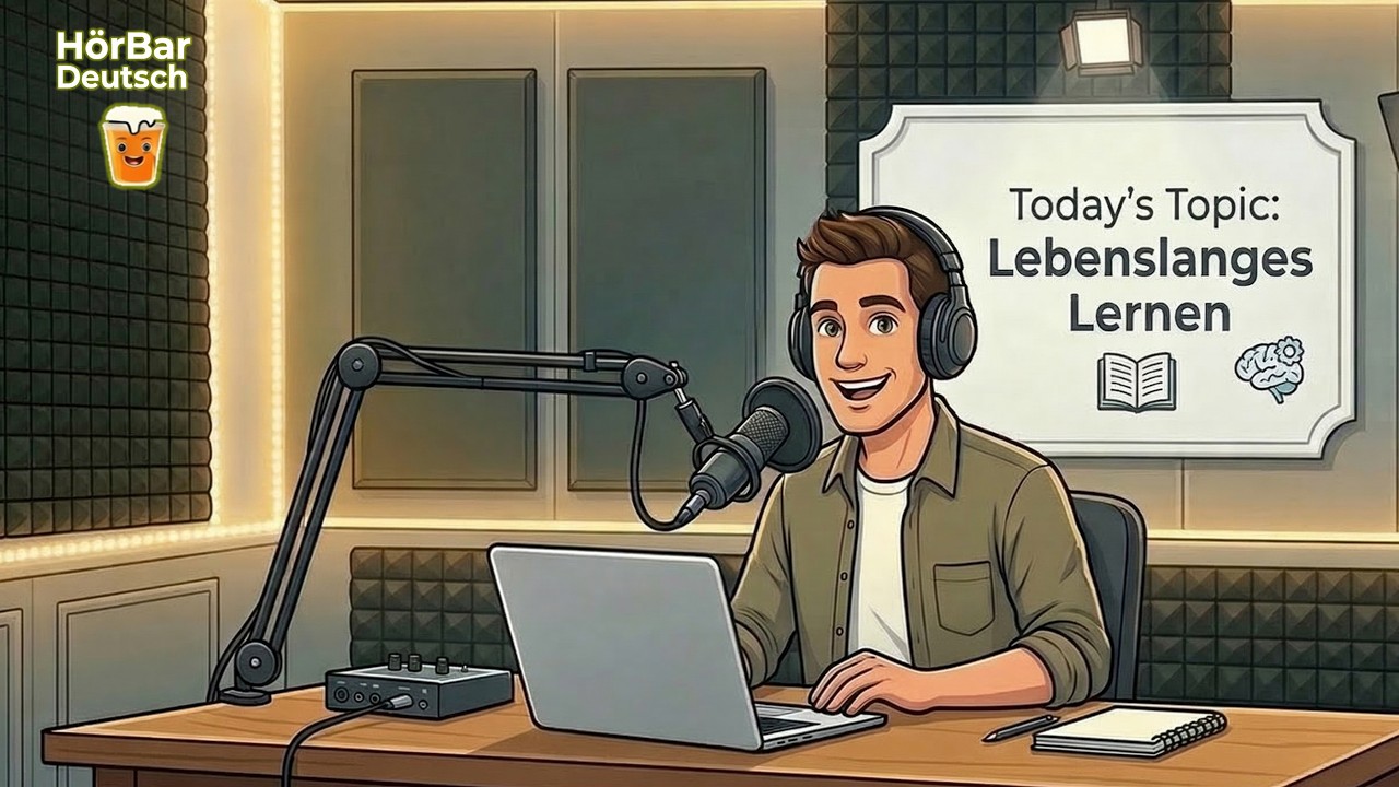 B2-C1 Deutsch: Bleib neugierig! Die Kunst des lebenslangen Lernens | HörBar Deutsch #10