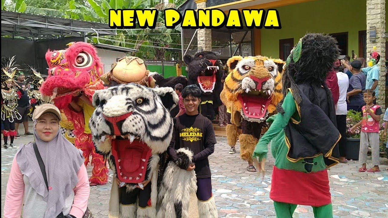 Nice ‼️ Performa Barongan Macan-macanan Barongsai Dan Topeng Ireng New Pandawa | Hidayah Demak