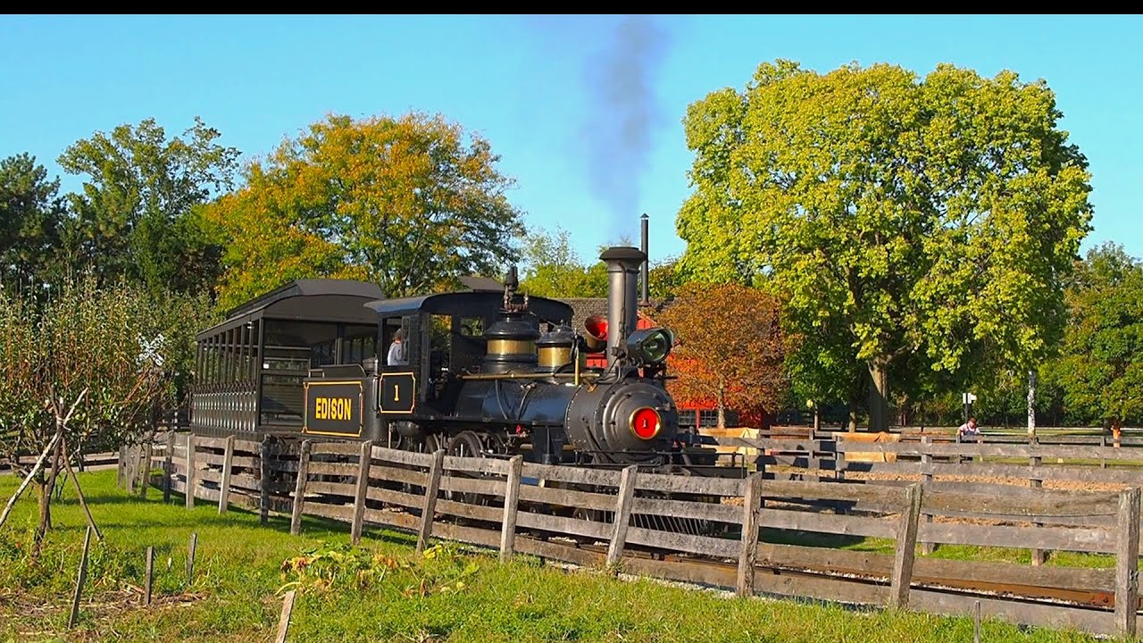 FINAL DAY OF REGULAR OPERATIONS - GREENFIELD VILLAGE RAILROAD (THE RETURN OF EDISON)