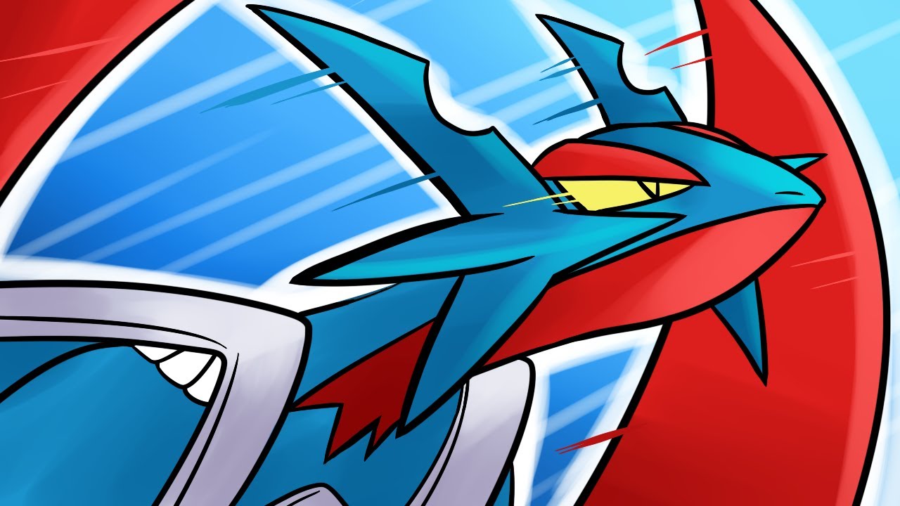 DOUBLE-EDGE MEGA SALAMENCE IS INSANE! MEGAS TO HIGH LADDER #19