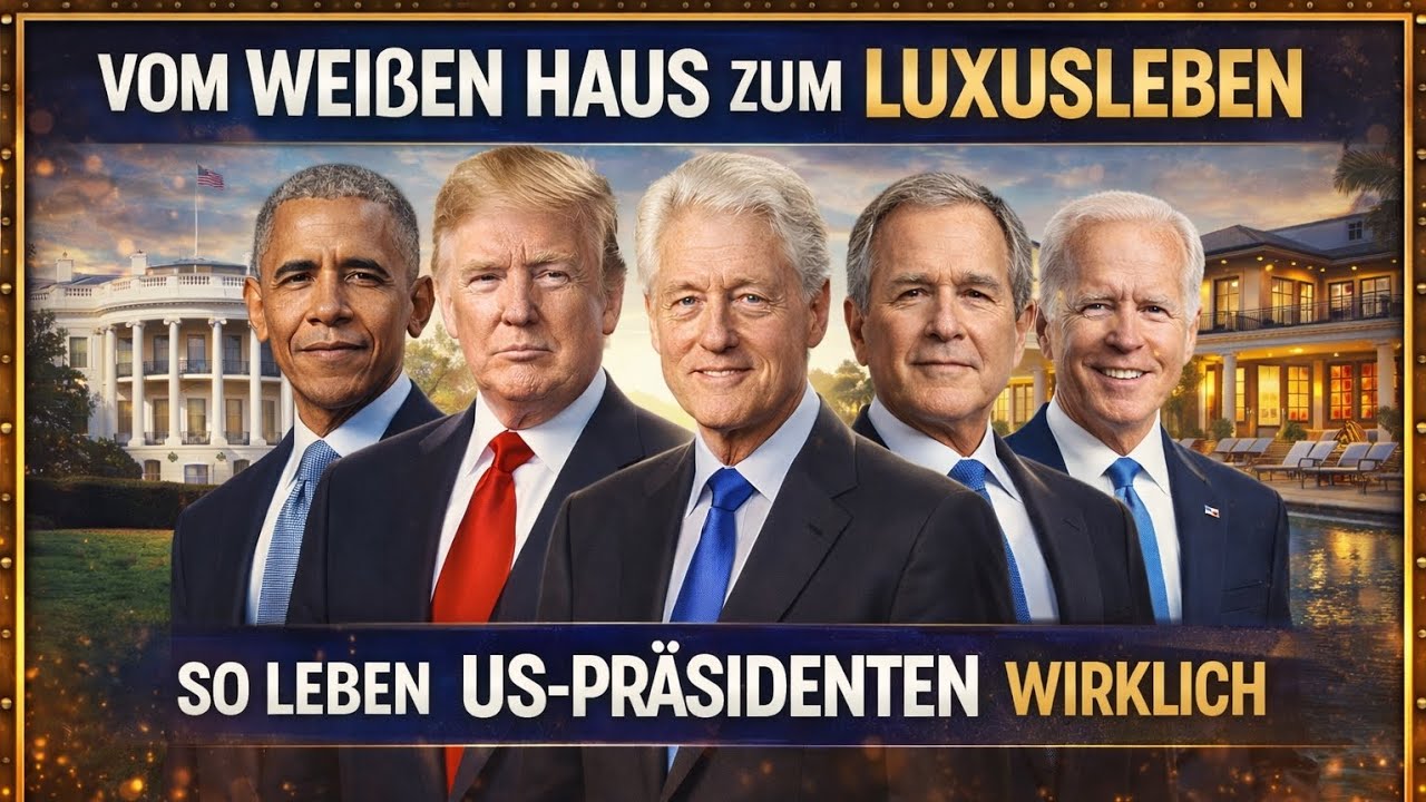 Präsidenten, Macht & Millionen – So leben Obama, Trump & Co.