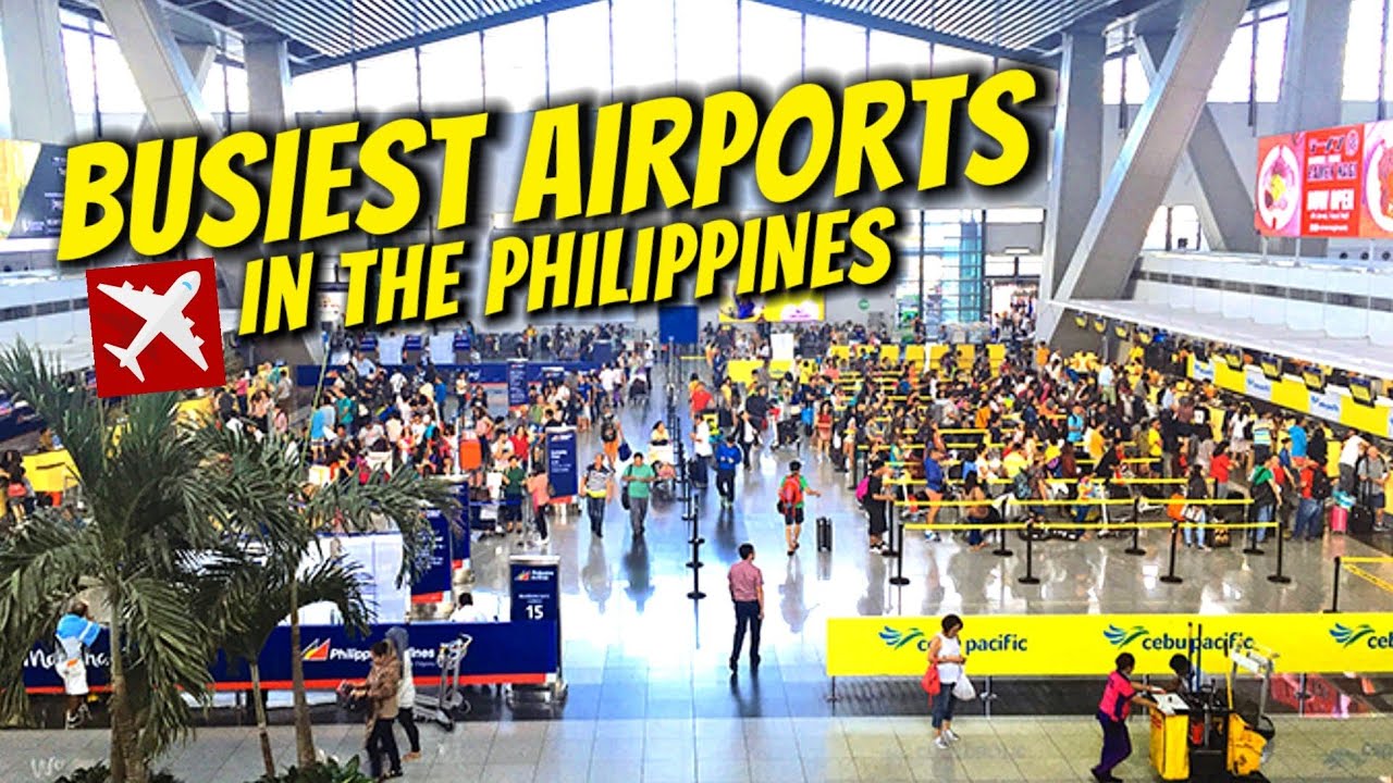 RANKED: 20 Busiest Airports in the Philippines