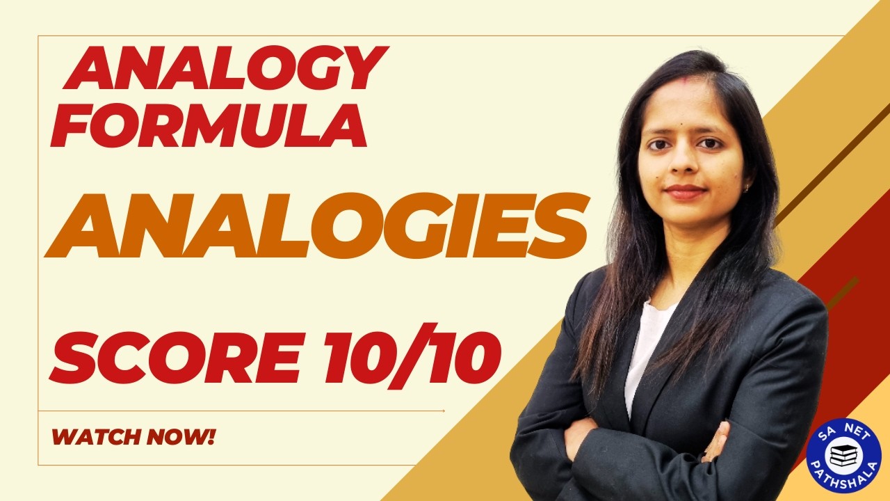 Master Analogies for UGC NET Paper 1: Logic & Rules Explained