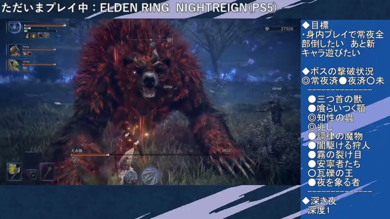 身内で楽しむナイトレイン(PS5) その93