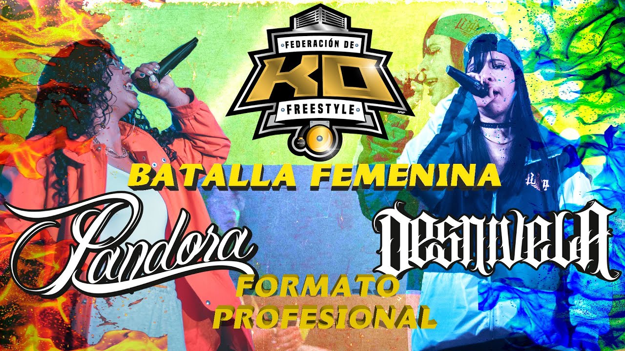 PANDORA vs DESNIVELA - Pimera exhibición femenina en K.O. FEDERACIÓN DE FREESTYLE 🇨🇴 Jornada 6