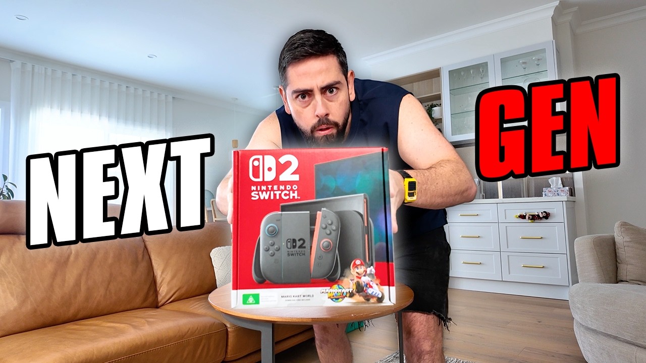 Unboxing Nintendo Switch 2 and NEXT GEN Mario Kart World!