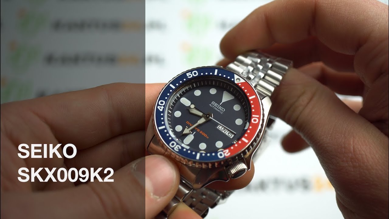 SEIKO DIVER AUTOMATIC SKX009K2 4K