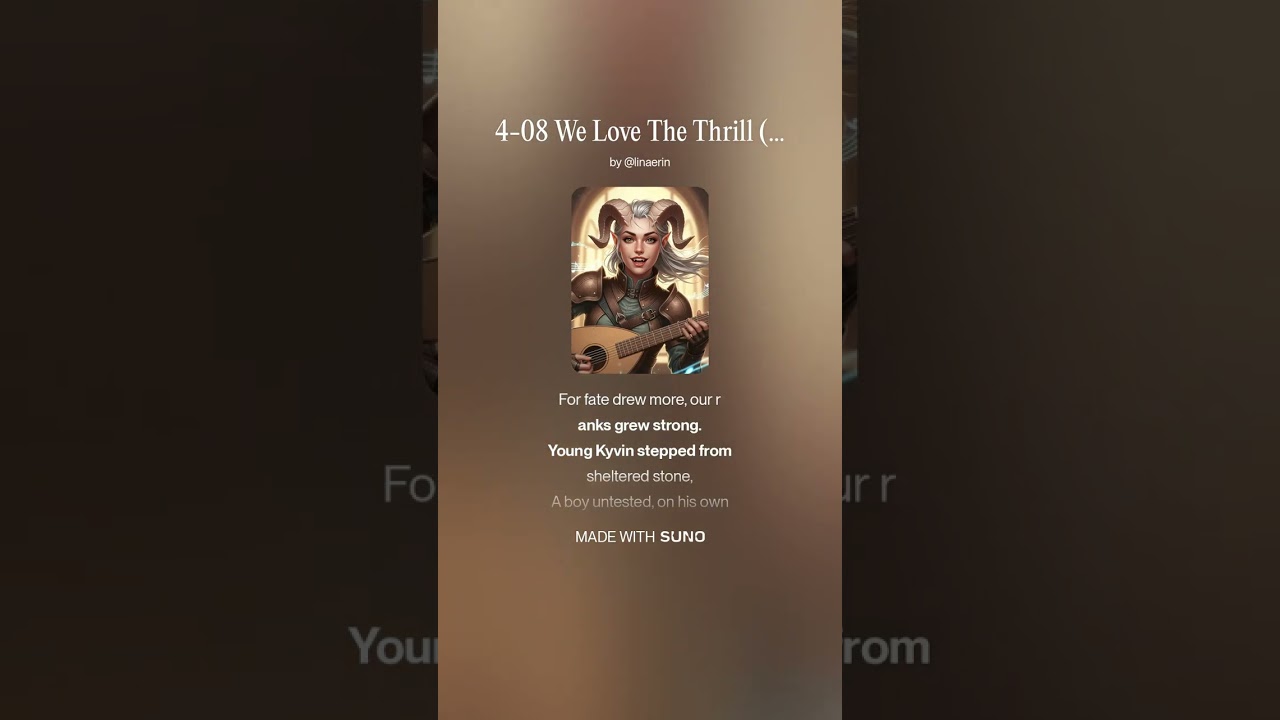 4-08 We Love The Thrill (Subtle Variant)