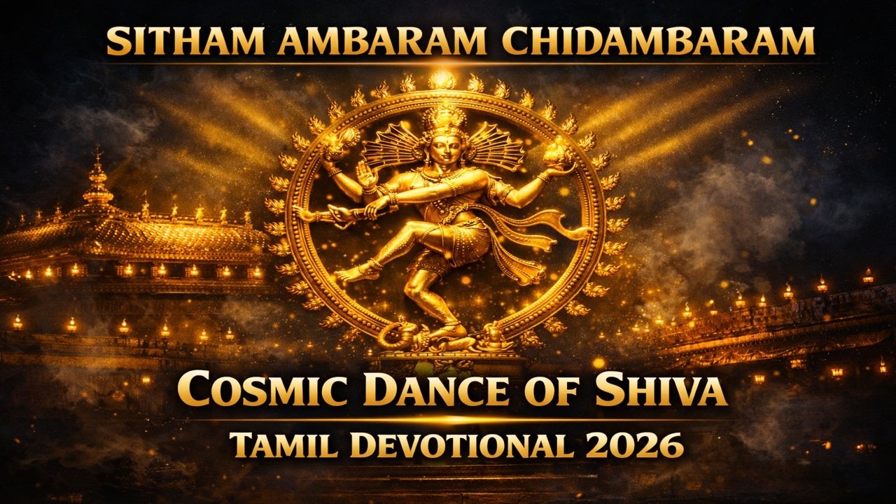 🕉️ சித்தம் அம்பரம் சிதம்பரம் | Chidambaram Nataraja Song  Cosmic Dance Shiva | Tamil Devotional 2026