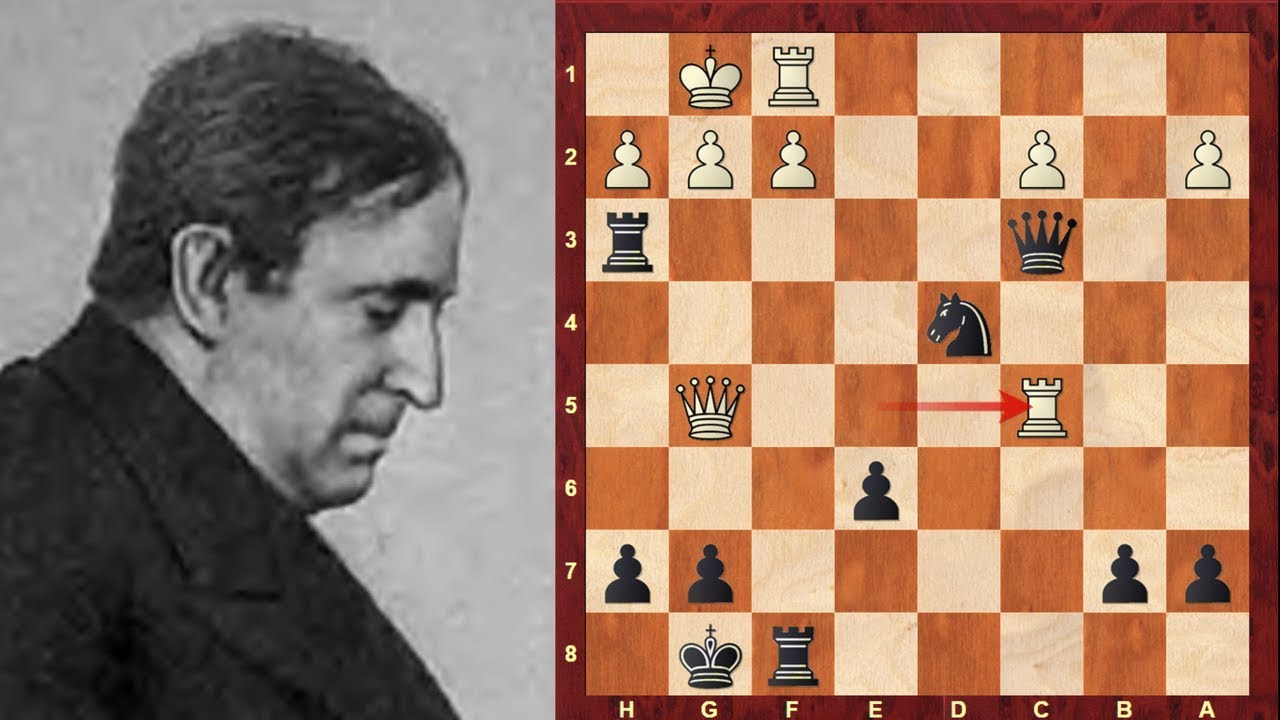 Part 5 of 5: Frank Marshall Top Chess Sacrifices: 1928 - 1941 U.S. Chess Champion 1909-1936