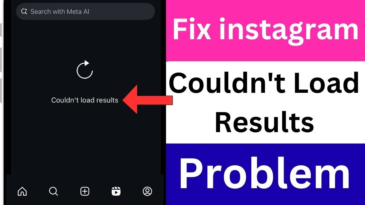 Instagram Couldn't Load Results | Instagram Search Feed Not Working | Instagram Search Feed Loading