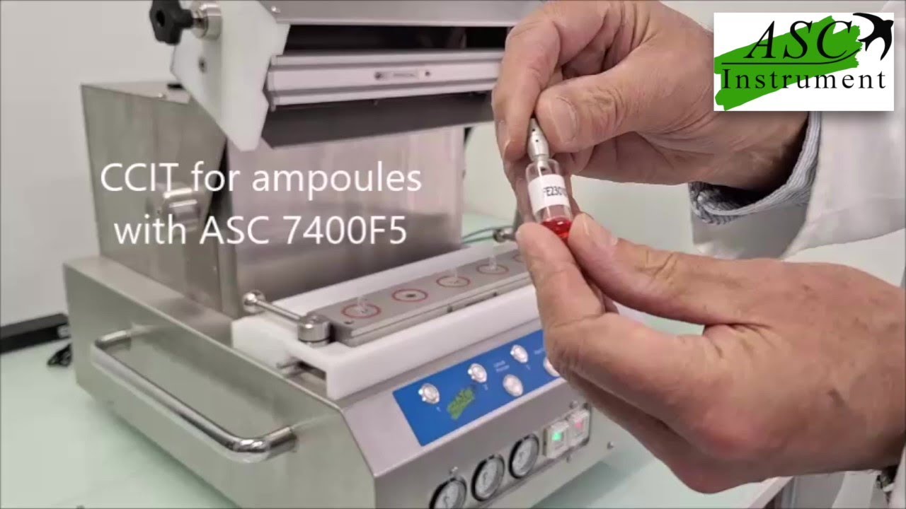 CCIT for ampoules with ASC 7400F5