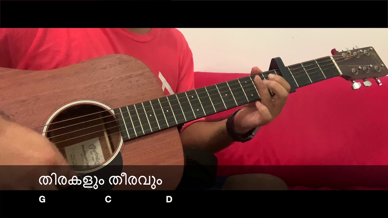 Mozhikalum Mounangalum Guitar Chords | Padmasree Bharath Dr.Saroj Kumar | Malayalam Guitar Chords