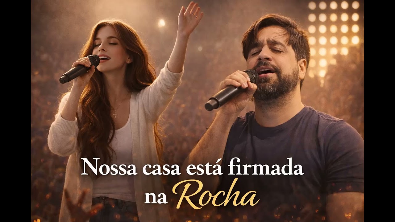 Nossa casa está firmada na Rocha