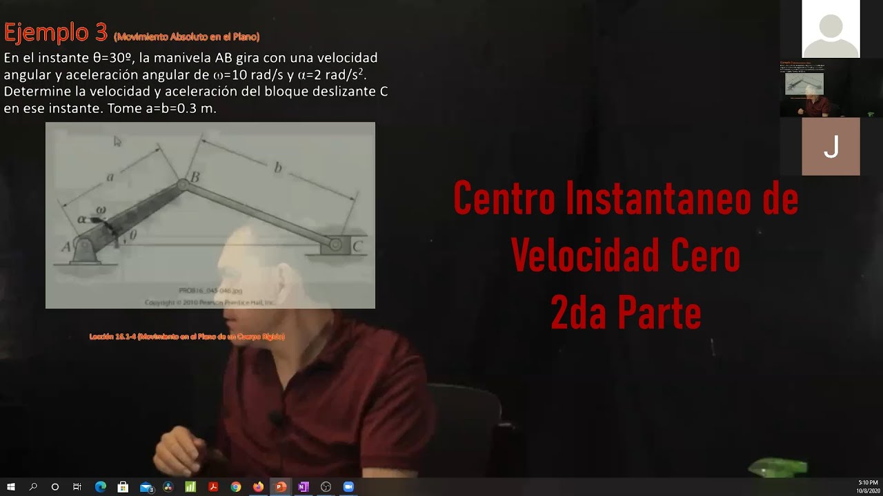 5.6.1 Centro Instantaneo de Velocidad Cero (2da Parte)