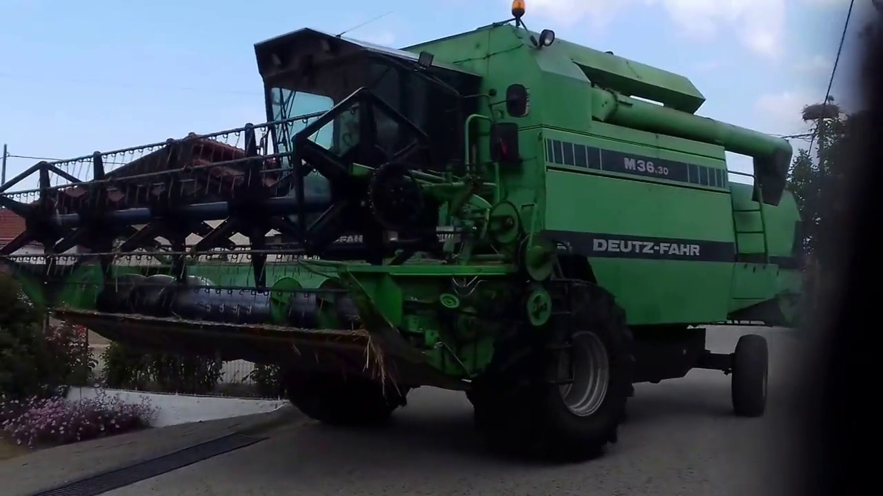 DEUTZ FAHR 36.30 Combine Αφοι ΓΚΑΙΤΑΡΤΖΑΚΗ βαφειοχωρι κιλκις GREECE