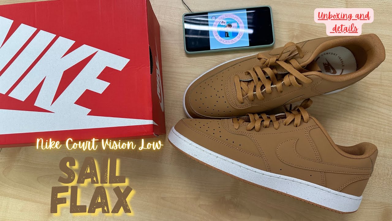 The Nike Court Vision Low &lsquo;SAIL FLAX&rsquo; HJ4031-200: A Stellar Combination of Style and Performance